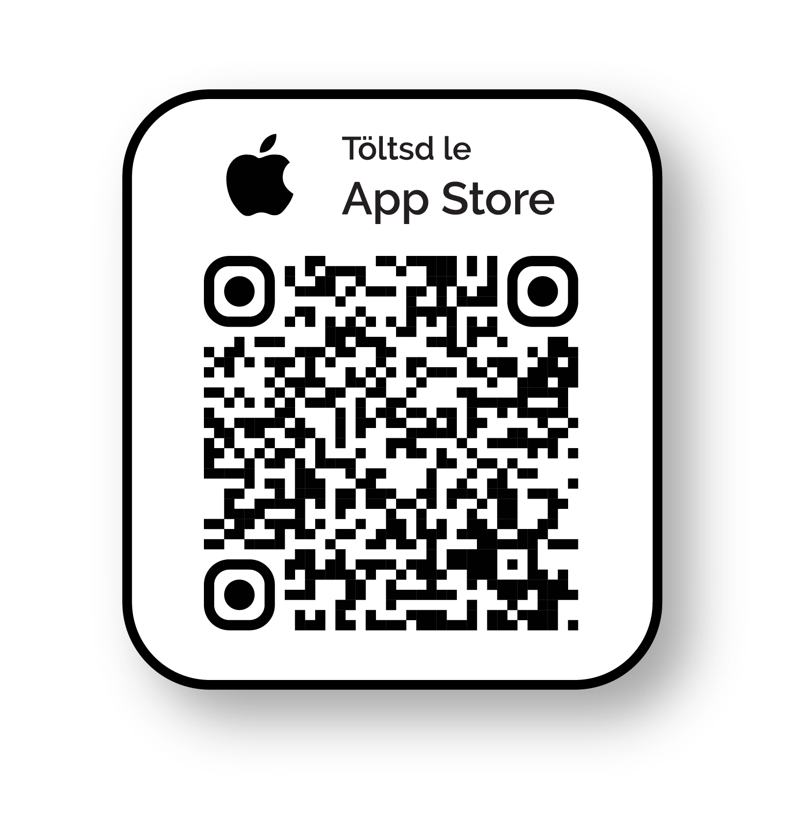 App Store – a VoxDei letöltési QR-kódja